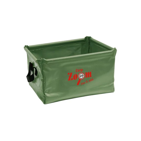 CarpZoom Összecsukahtó PVC tál , 10 liter, 28x28x15cm CZ0435
