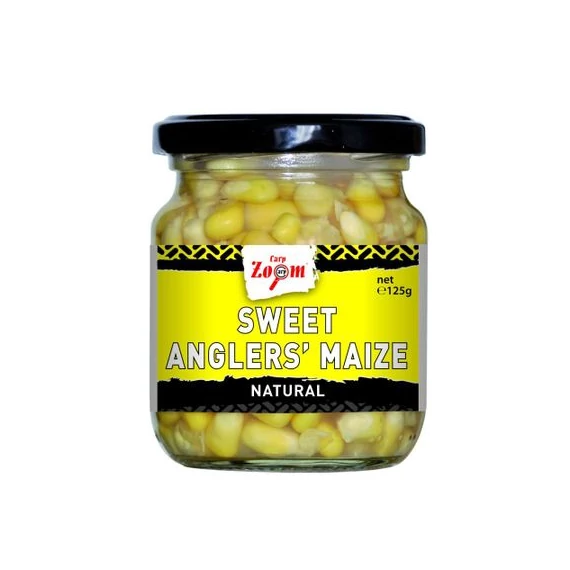 CarpZoom 220ml natural Sweet Angler's Kukorica (125g) CZ1338