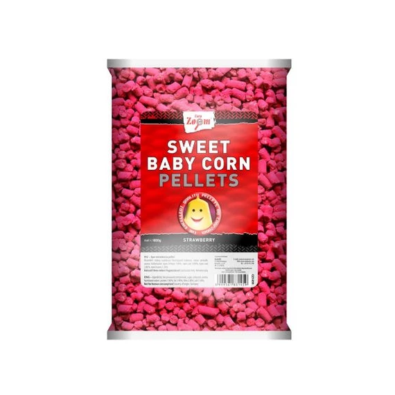 CarpZoom 800g eper Édes Baby Kukorica Pellet CZ1459