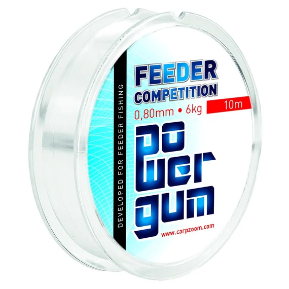 Feeder Competation Erőgumi - Feeder gumi 0,80mm, 6kg, 10m, átlátszó CZ3901