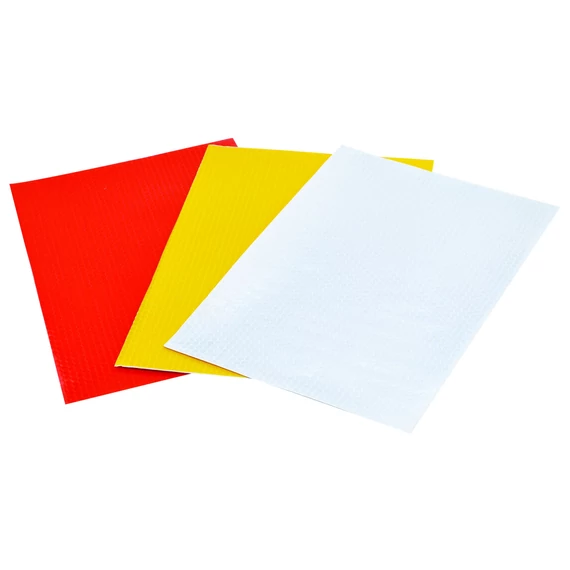 CarpZoom Reflector fólia, 15x20cm, 3db. (fehér,sárga,piros) CZ3970