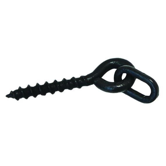 CarpZoom Pop Up csavar ovális előkegyűrűvel, 12mm, 10db, fekete CZ4496