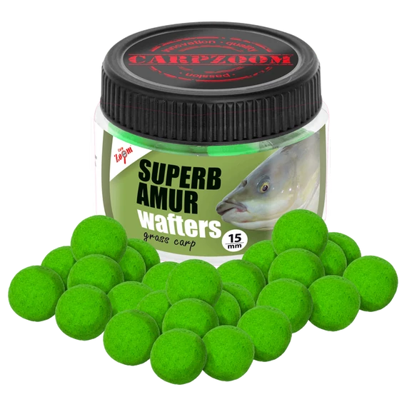 CarpZoom Amur Superb Wafters horogcsali, 15 mm, amur, 50 g CZ4556