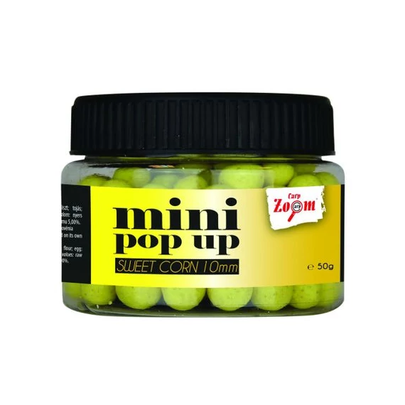CarpZoom Mini Pop Up lebegő bojli, 10mm, 50g, méz CZ5301
