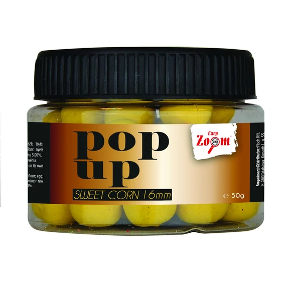 CarpZoom Pop Up lebegő bolji Zig Rig szerelékhez, 16mm, 50g, eper CZ5394