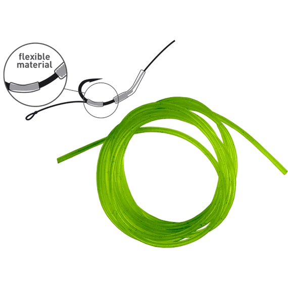 CarpZoom Flexi szilikon cső, ř 0,8/1,8 mm - 1 m, zöld CZ5577