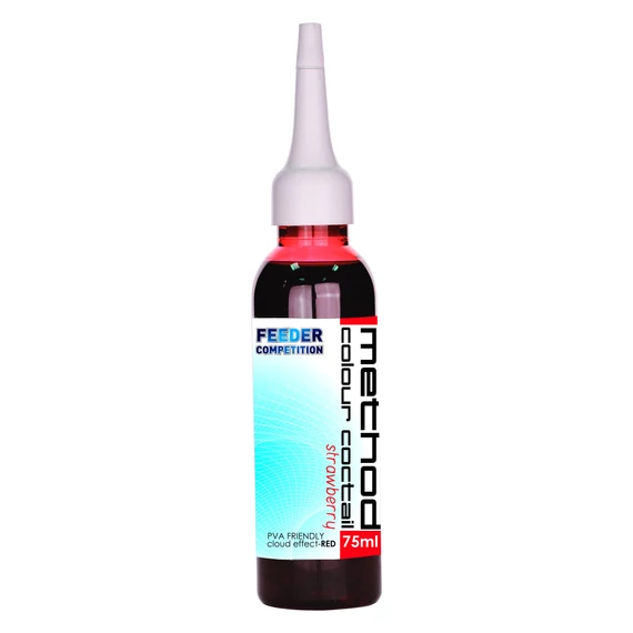 Feeder Competation Method Colour Coctail aroma és színező adalék, 75ml, eper CZ5608