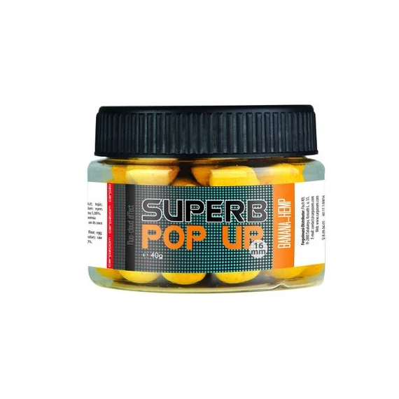 CarpZoom Superb Pop Up lebegő bojli, 16mm, 40g, kagyló CZ5776