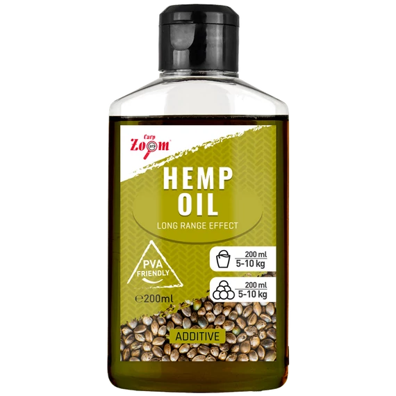 CarpZoom Kendermag olaj, natúr, 200 ml CZ6772