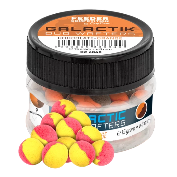 Feeder Competation Galactic Duo Wafters horogcsali, 8 mm, édes kukorica, eper, 15 g CZ6864