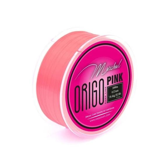 Marshal Origo pontyozó zsinór 0,37mm,10,40kg,1000m,rózsaszín CZ7039