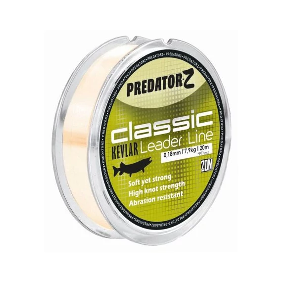 Predator-Z Classic Kevlar Előkezsinór, 0,18mm, 7,90kg, 20m CZ7343