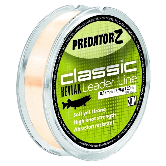 Predator-Z Classic Kevlar Előkezsinór, 0,30mm, 22,00kg, 20m CZ7367