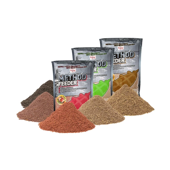CarpZoom 1kg eper-hal Method Feeder etetőanyag CZ9882