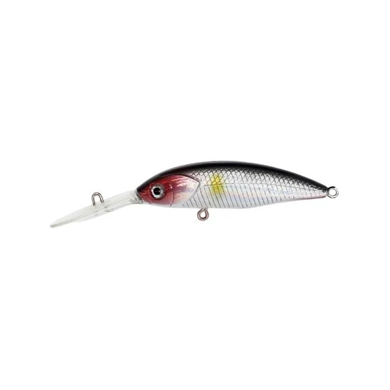 Predator-Z Wiser Minnow, 8cm, 4g, fekete-ezüst lebegő CZ0993