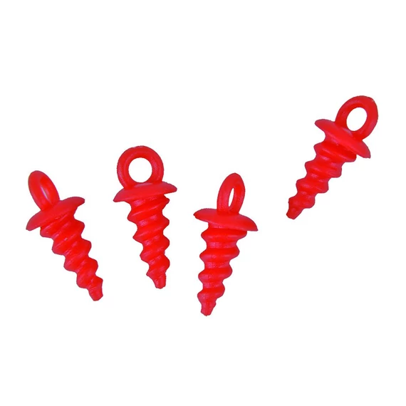 CarpZoom Pop Up csavar, 10mm, 10db, piros CZ3927