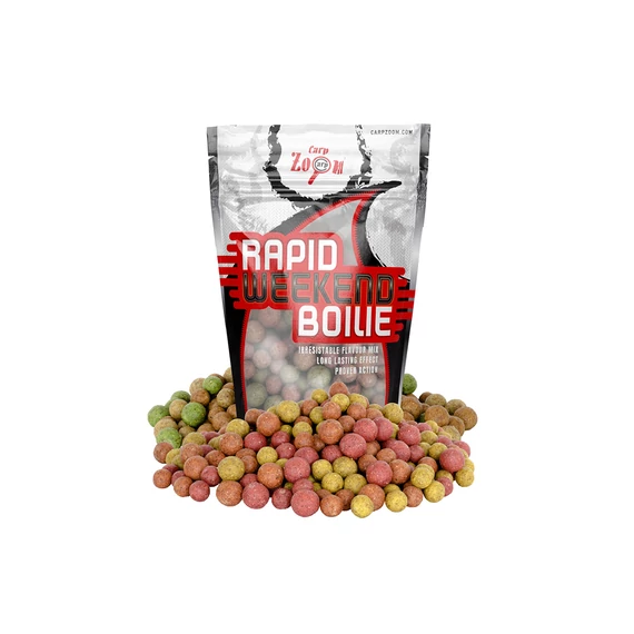 CarpZoom Rapid Weekend gyors hatásmechanizmusú bojli, gyümölcsös mix, 2,5 kg CZ4686