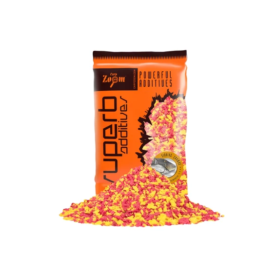 CarpZoom SuperB Additive süllyedő angol morzsa, natúr, piros, sárga, zöld, 500 g CZ8714