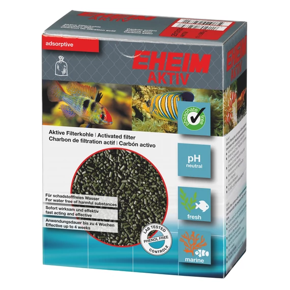 Eheim AKTIV - aktív szén szűrőanyag édes/tenger vízhez, 140 g EH2513021