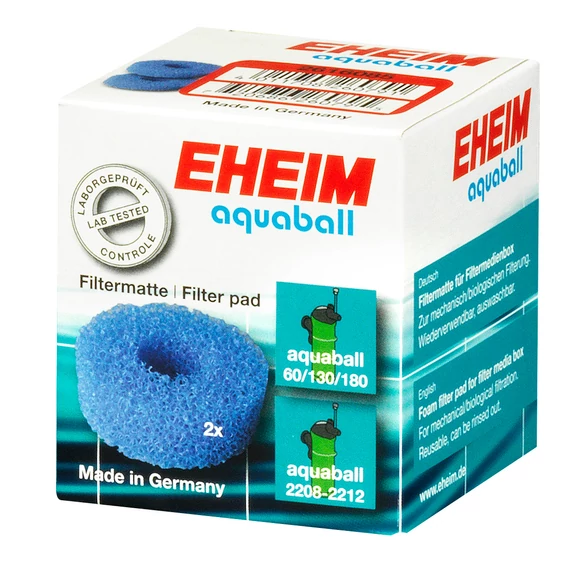 Eheim kék durva szűrőpárna készlet aquaball szűrőbe(2208/10/12), 2 db EH2616085