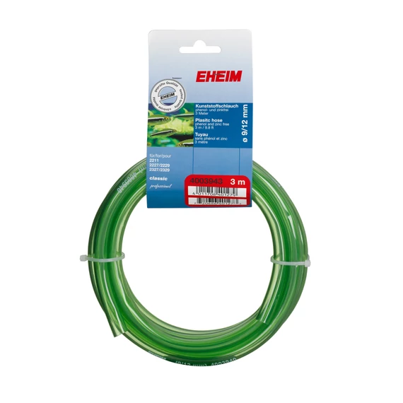 Eheim műanyag tömlő, 3 m, 9/12 mm, zöld EH4003943