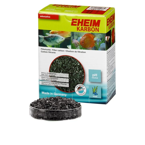 Eheim KARBON - aktív szén szűrőanyag édesvízhez tasakos, 450 g EH2501451