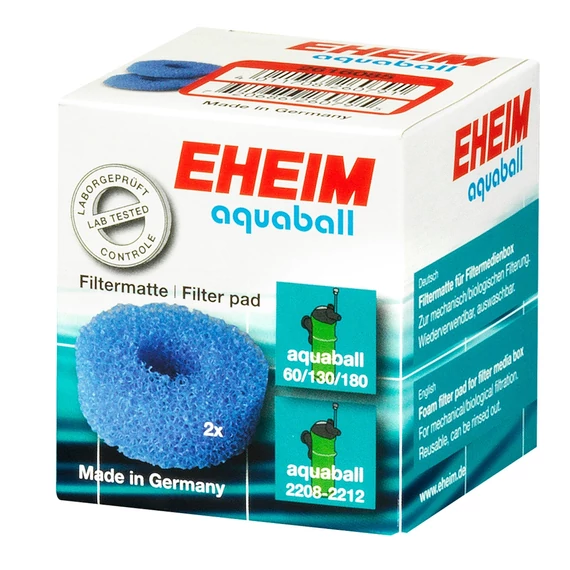 Eheim kék durva szűrőpárna készlet aquaball szűrőbe(2208/10/12), 2 db EH2616085