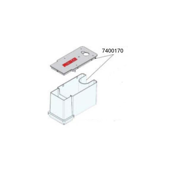 Eheim 3549 habcsésze fedéllel és tömítéssel EH7400170