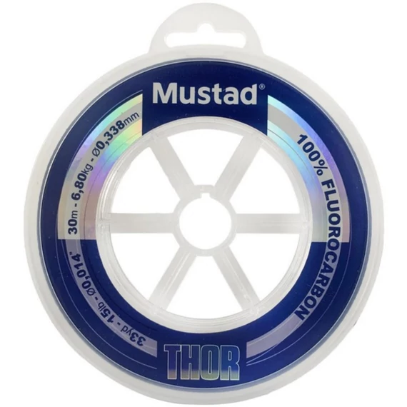 MUSTAD THOR FC LEADER 33YD 25LB C CLEAR