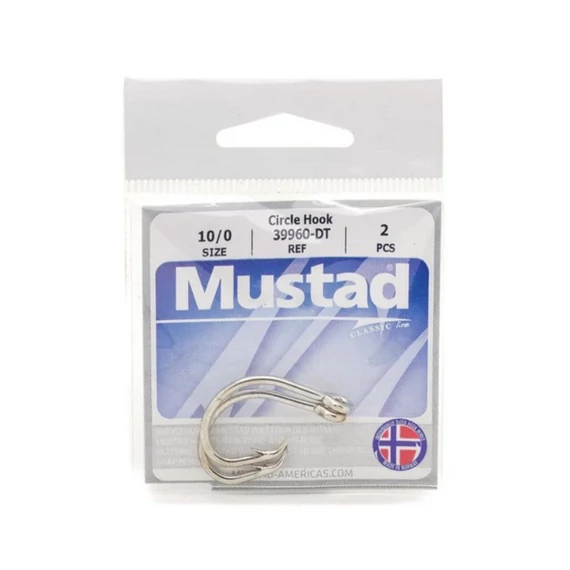 MUSTAD TUNA CIRCLE horog 9/0 3DB/CSOMAG