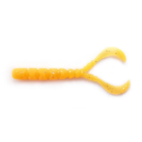 MUSTAD AJI CRAW TAIL 1.7'' CLEAR RAINBOW GLITTER 12DB/CSOMAG