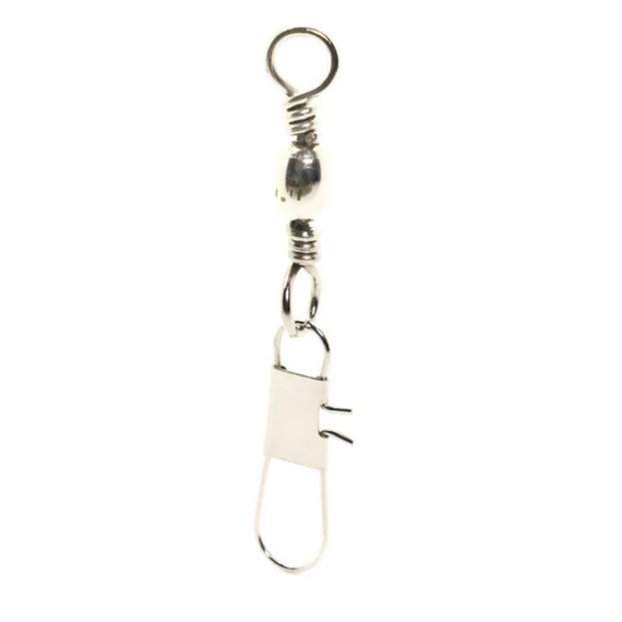 MUSTAD BARREL SWIVEL WITH INTERLOCK SNAP 2/0×B6 6DB/CSOMAG