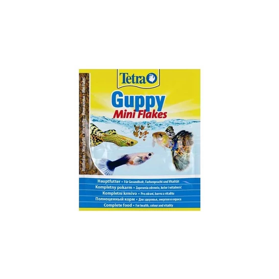 Tetra Guppy Mini Flakes (zacskós) 12 g TT193741