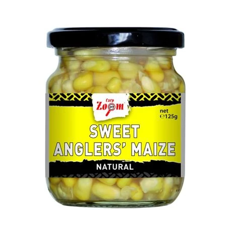 CarpZoom 220ml natural Sweet Angler's Kukorica (125g) CZ1338