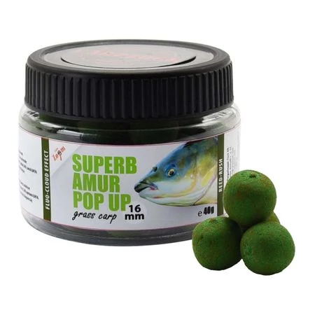 CarpZoom Amur - Grass Carp Superb lebegő bojli, 16mm, 40g, Reed-rush CZ1364