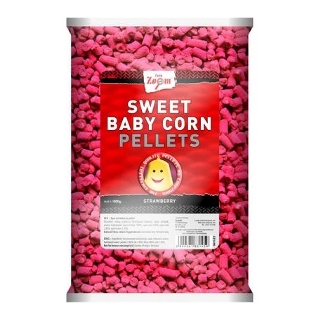 CarpZoom 800g eper Édes Baby Kukorica Pellet CZ1459