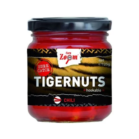 CarpZoom 220ml chili paprika Tigrismogyoró (125g) CZ3583