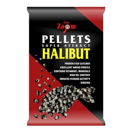 CarpZoom 800g 20mm Fúrt halibut pellet CZ3639