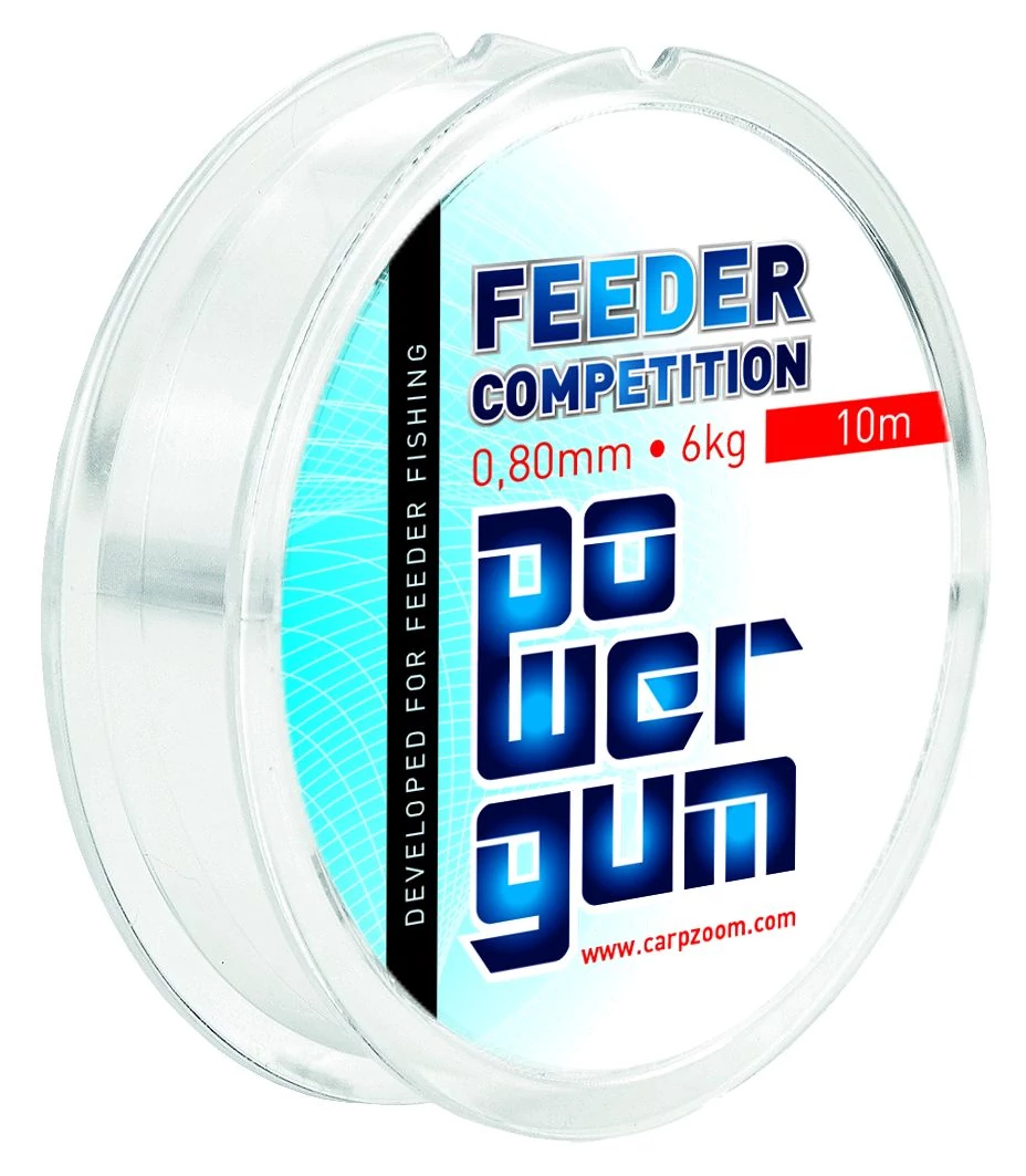 Feeder Competation Erőgumi - Feeder gumi 0,80mm, 6kg, 10m, átlátszó CZ3901