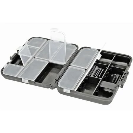 CarpZoom Műanyag aprócikkes doboz, 12.2x10.5x3.4 cm CZ4269