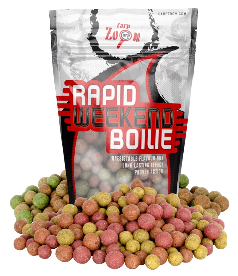 CarpZoom Rapid Weekend gyors hatásmechanizmusú bojli, hús mix, 2,5 kg CZ4693