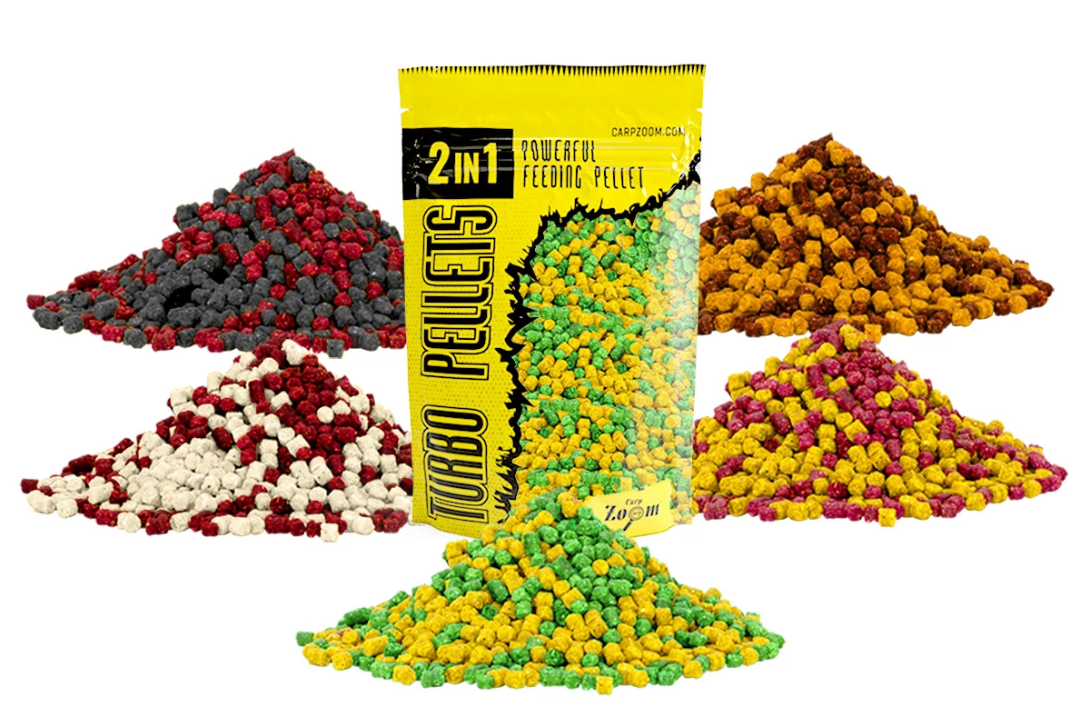 CarpZoom 2in1 Turbo gyors oldódású pellet 6 mm, csoki, narancs, 500 g CZ4877
