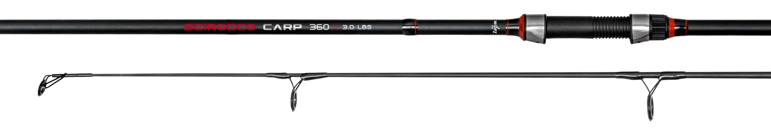 CarpZoom Scirocco Carp horgászbot, 360 cm, 3 lb, 2 részes CZ5515