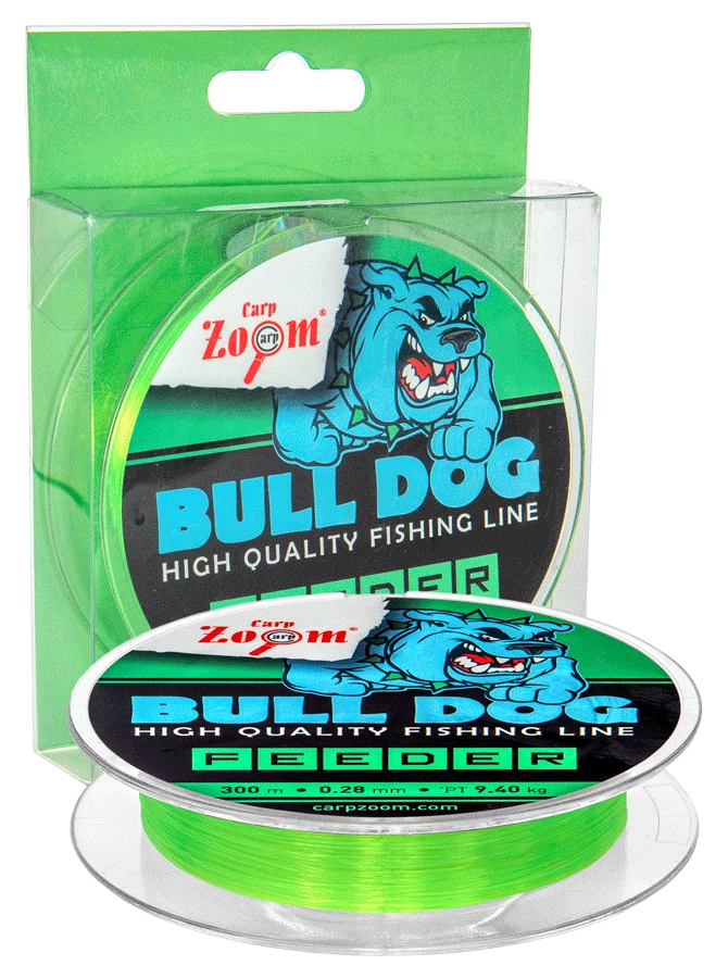 CarpZoom Bull-Dog Feeder horgászzsinór, ř 0,25 mm, 300 m, 7,6 kg, zöld CZ6505