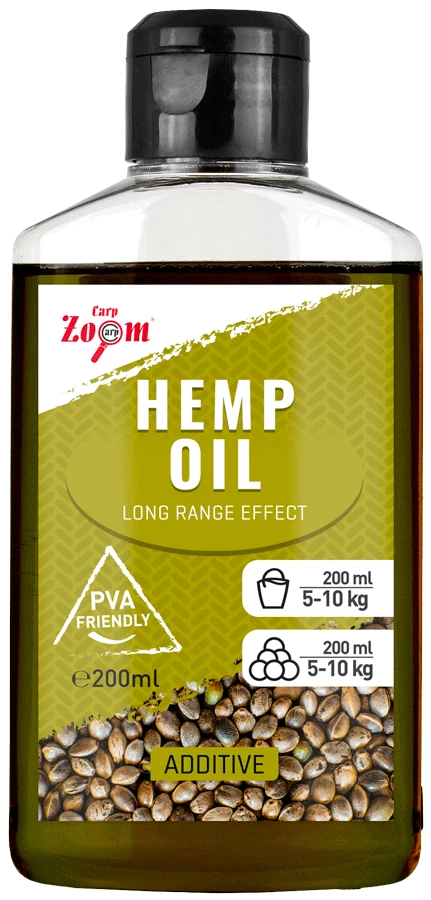 CarpZoom Kendermag olaj, natúr, 200 ml CZ6772