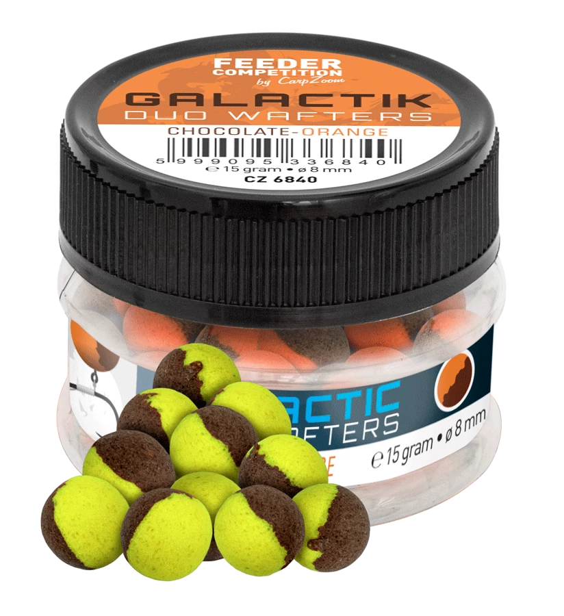 Feeder Competation Galactic Duo Wafters horogcsali, 8 mm, banán, keksz, 15 g CZ6871