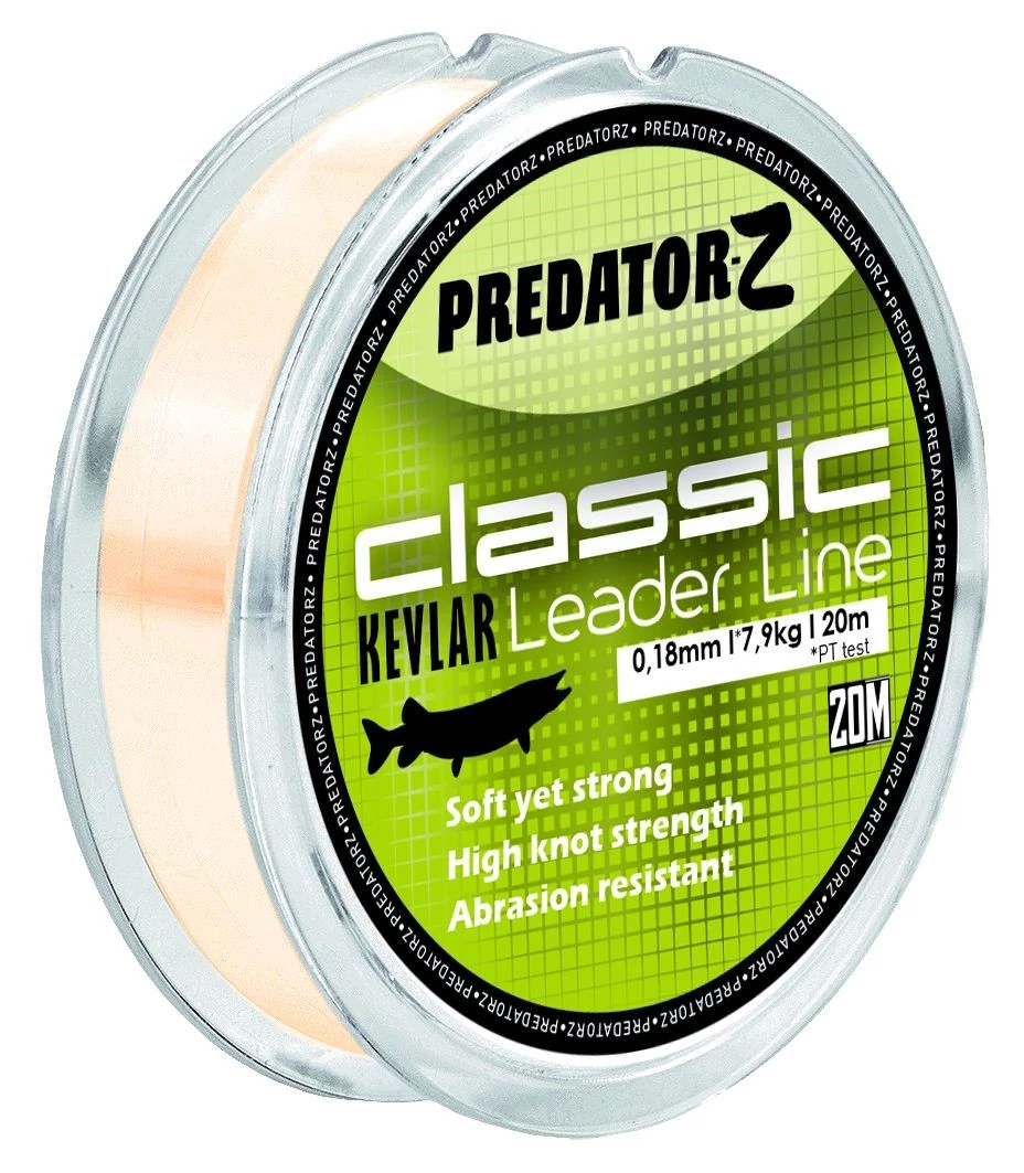 Predator-Z Classic Kevlar Előkezsinór, 0,30mm, 22,00kg, 20m CZ7367