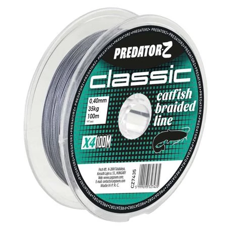 Predator-Z Classic harcsázó zsinór (sötét szürke), 0,60mm, CZ7442
