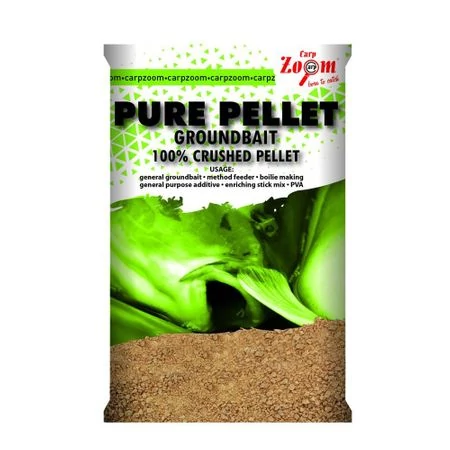 CarpZoom 100%-os pellet őrlemény etetőanyag, 800g, Piros Halibut CZ9071