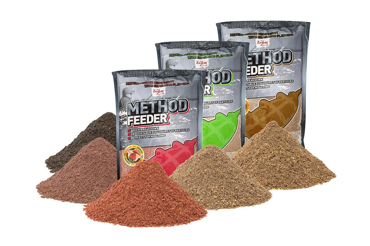 CarpZoom 1kg hal-halibut Method Feeder etetőanyag CZ9912
